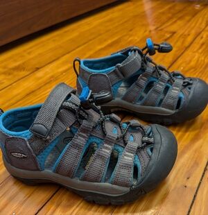Keen Gray/Blue Sandals 10T